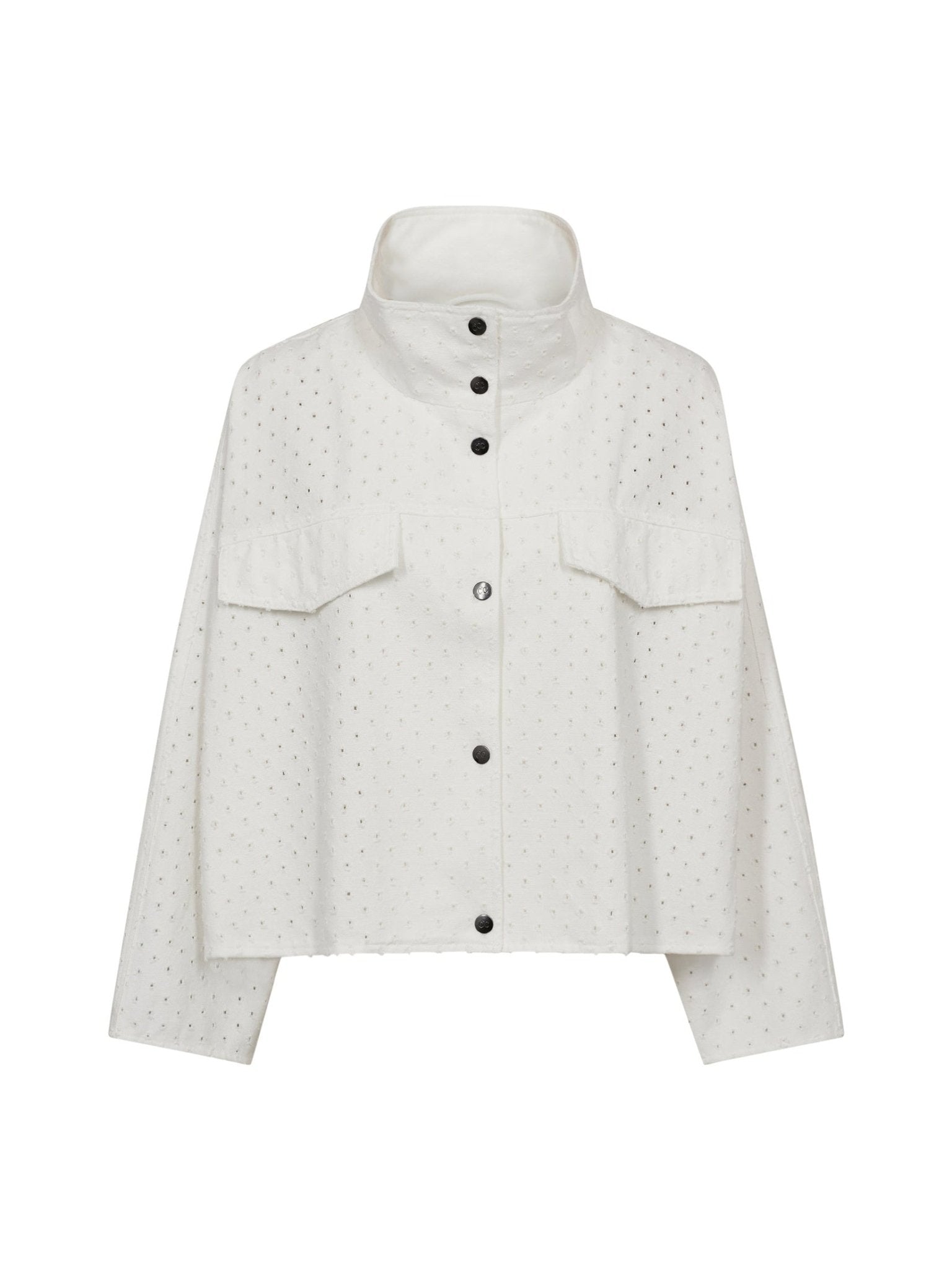 HollyCC Box Jacket - White - Co'couture