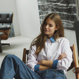 KarinaCC Stripe Mix Shirt - Candyfloss - Co'couture
