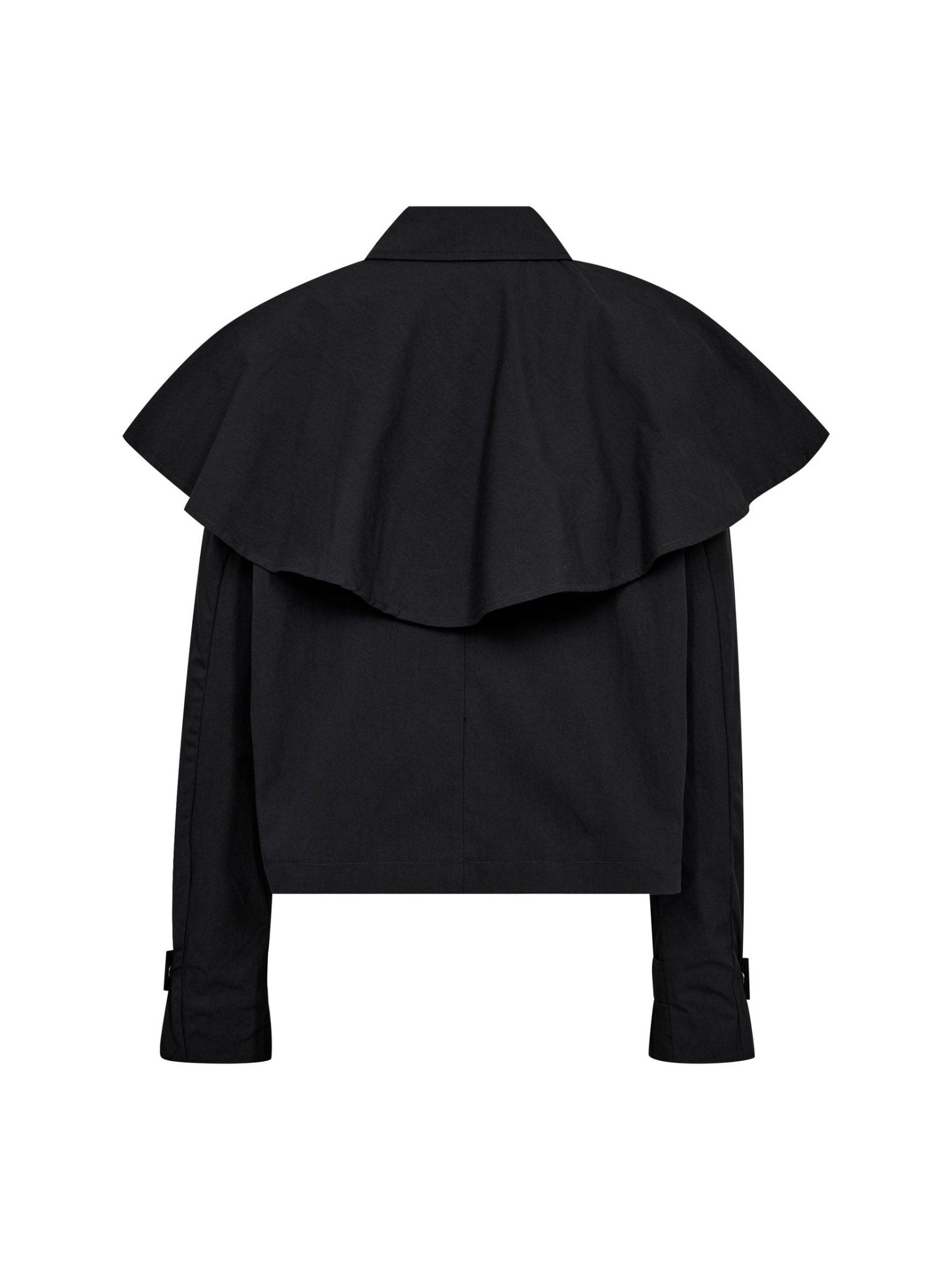 KeshaCC Cape Jacket - Black - Co'couture
