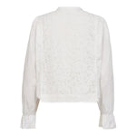 KimmieCC Lace Mix Shirt - Off white - Co'couture