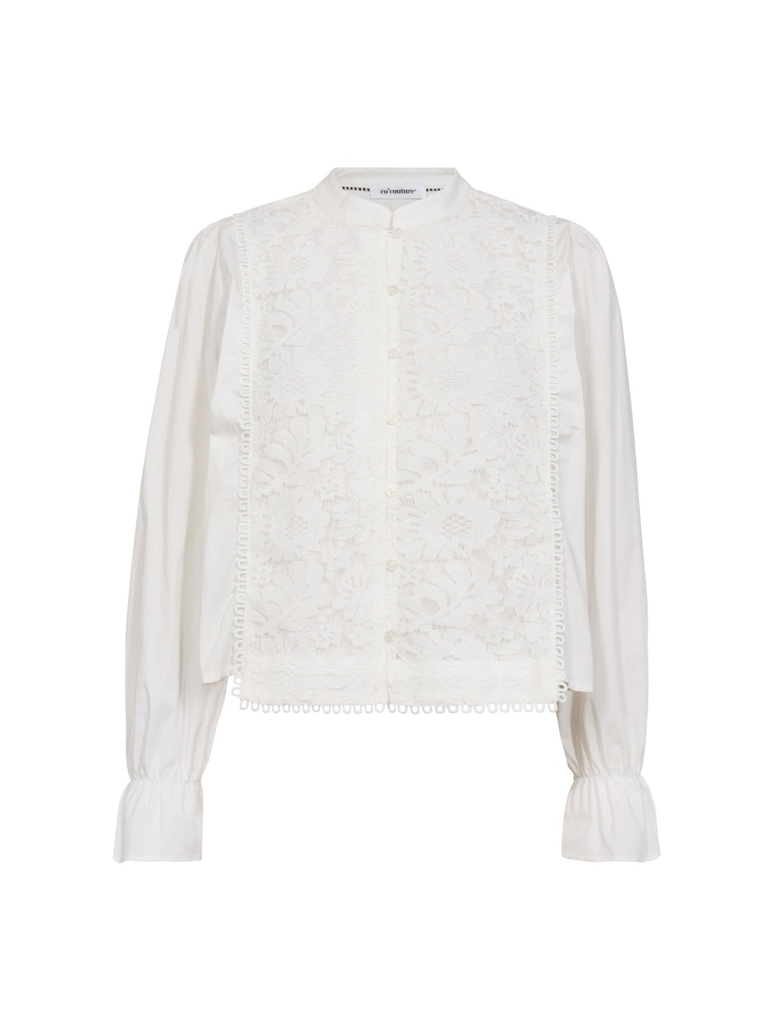 KimmieCC Lace Mix Shirt - Off white - Co'couture