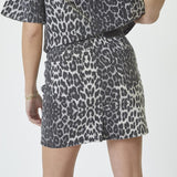 LeoCC Denim Skirt - Dark Grey - Co'couture