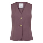 LiamCC Curve Vest - Old Rose - Co'couture
