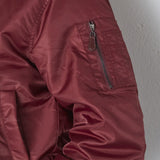 LibbyCC Bomber Jacket - Winered - Co'couture