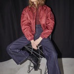 LibbyCC Bomber Jacket - Winered - Co'couture