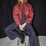 LibbyCC Bomber Jacket - Winered - Co'couture