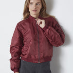 LibbyCC Bomber Jacket - Winered - Co'couture