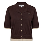 LueCC Crop Cardigan - Dark Brown - Co'couture