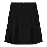 LunaCC Pocket Pleat Mini Skirt - Black - Co'couture