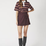 LunaCC Pocket Skirt - Winered - Co'couture