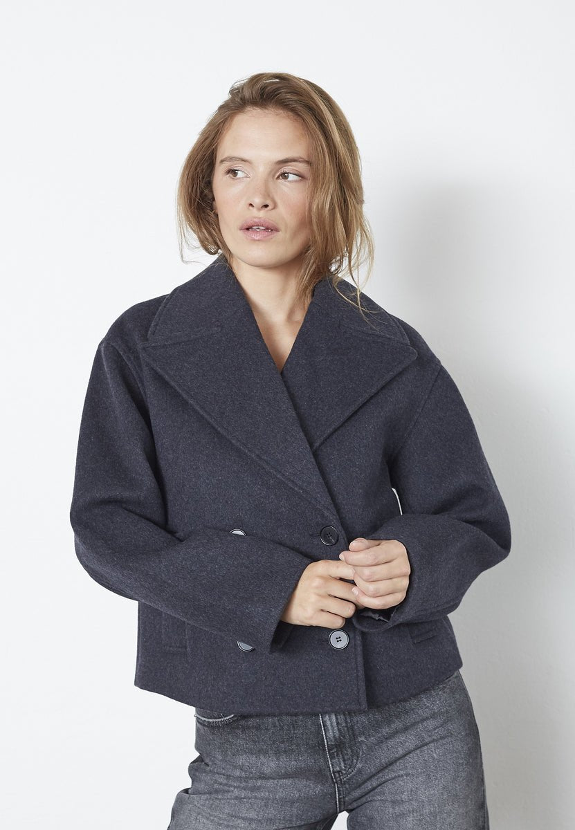 MerlaCC Jacket - Dark Grey - Co'couture