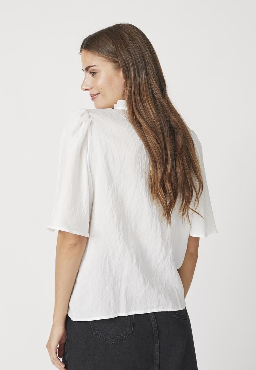 MollyCC Pintuck Flow Blouse - Off white - Co'couture