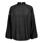 NaraCC Balloon Blouse - Black - Co'couture