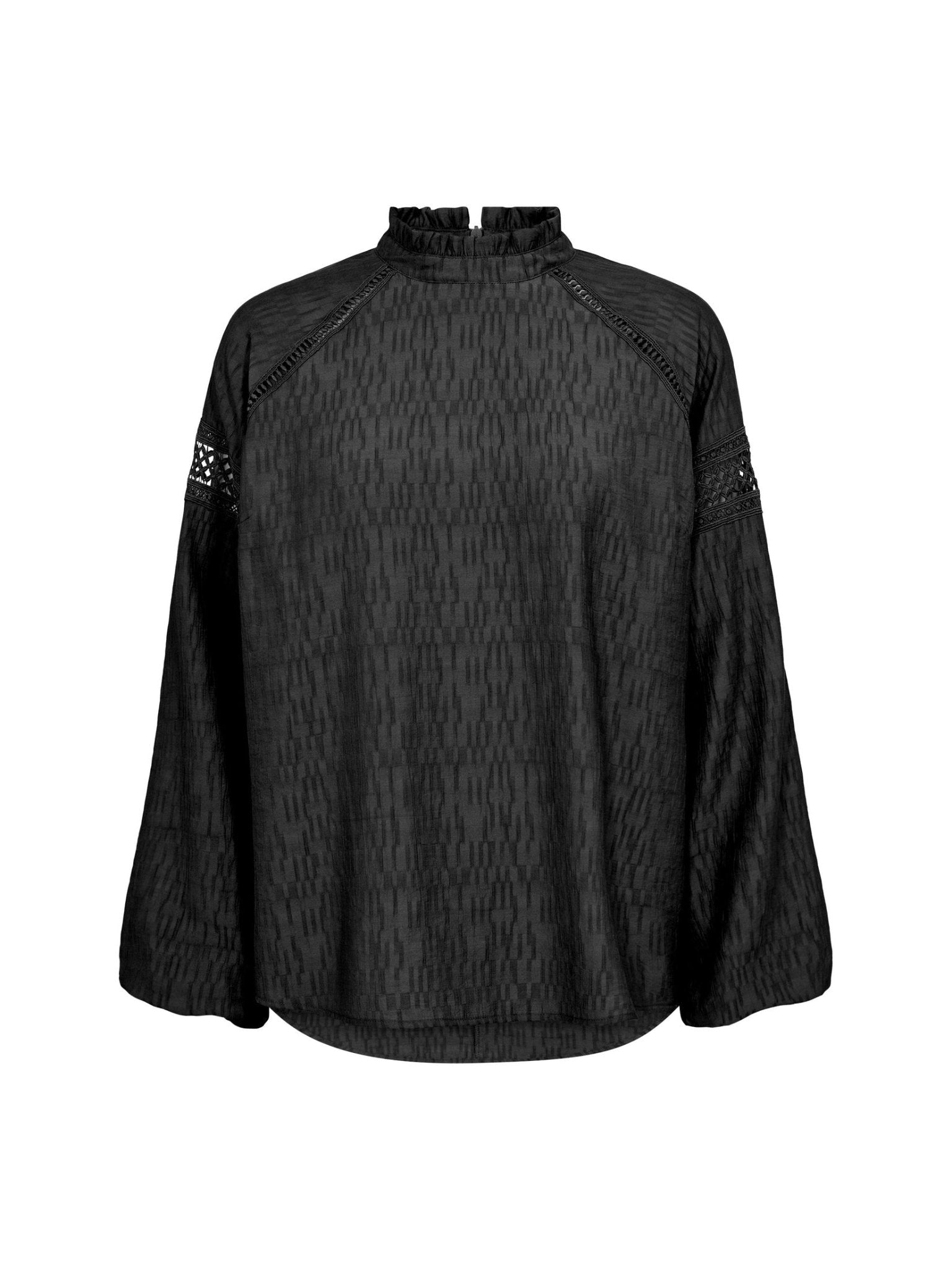 NaraCC Balloon Blouse - Black - Co'couture