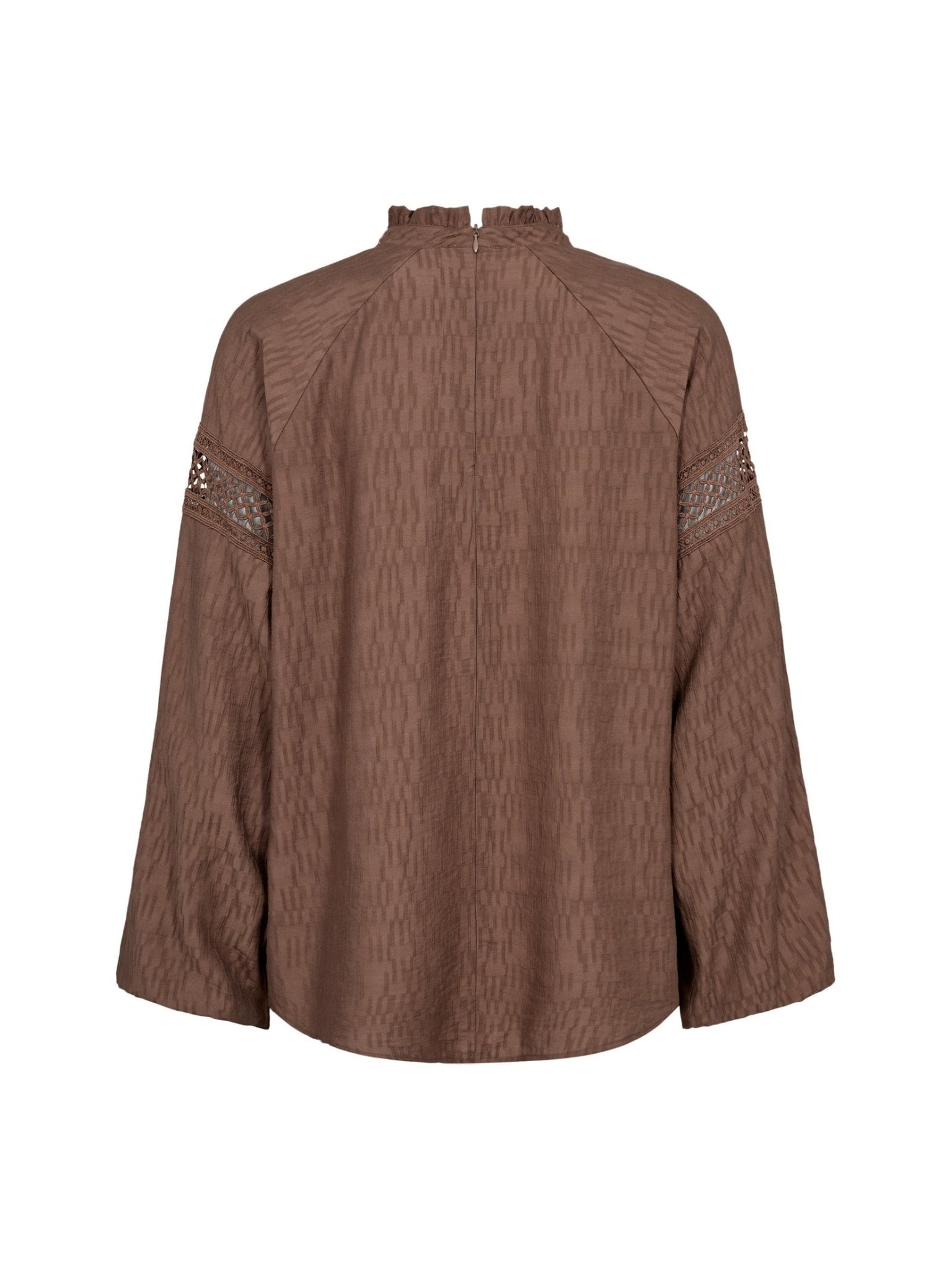 NaraCC Balloon Blouse - Chocolate - Co'couture