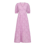 NayaCC Anglaise Pleat Dress - Orchid - Co'couture