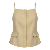 NilanCC Tailored Top - PaleYellow - Co'couture