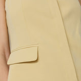 NilanCC Tailored Top - PaleYellow - Co'couture