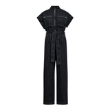 PancyCC Zip Jumpsuit - Black - Co'couture