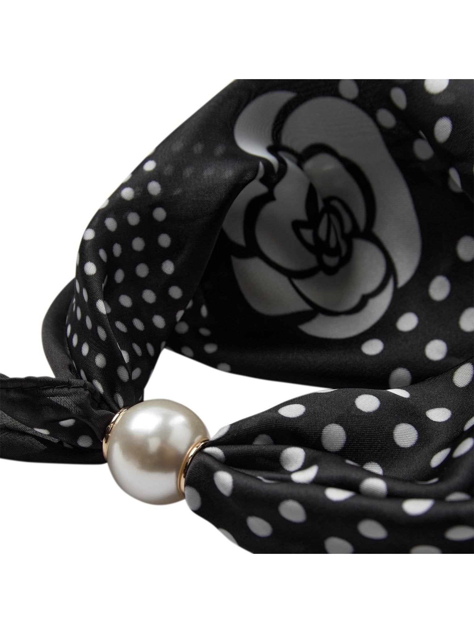 PearlCC Scarf - Black Dot - Co'couture