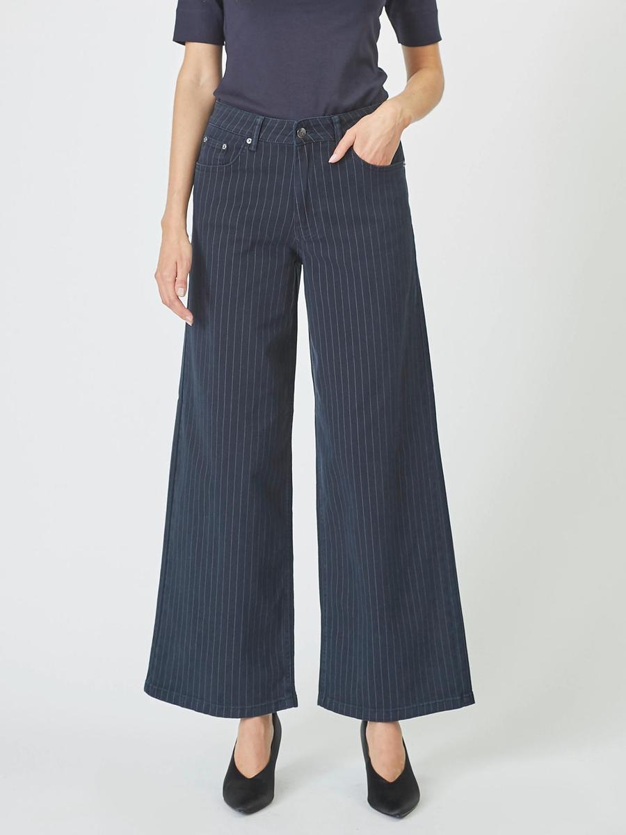 PinCC Wide Jeans - Black - Co'couture