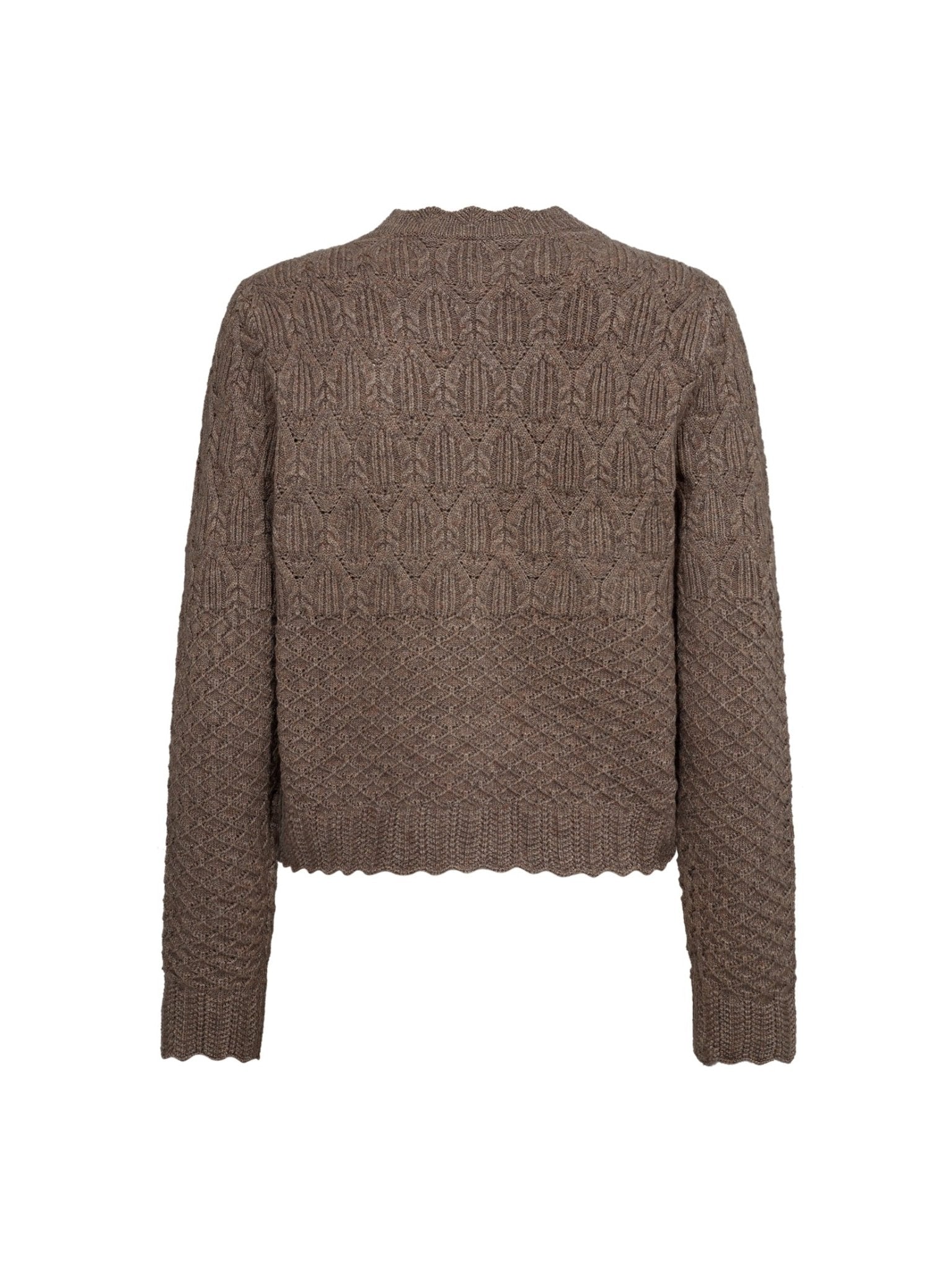 PointelleCC Cardigan - Walnut - Co'couture