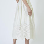 PoppyCC Anglaise Skirt - Bone - Co'couture