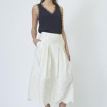 PoppyCC Anglaise Skirt - Bone - Co'couture