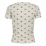 RitchieCC Ribbon Tee - Off white - Co'couture