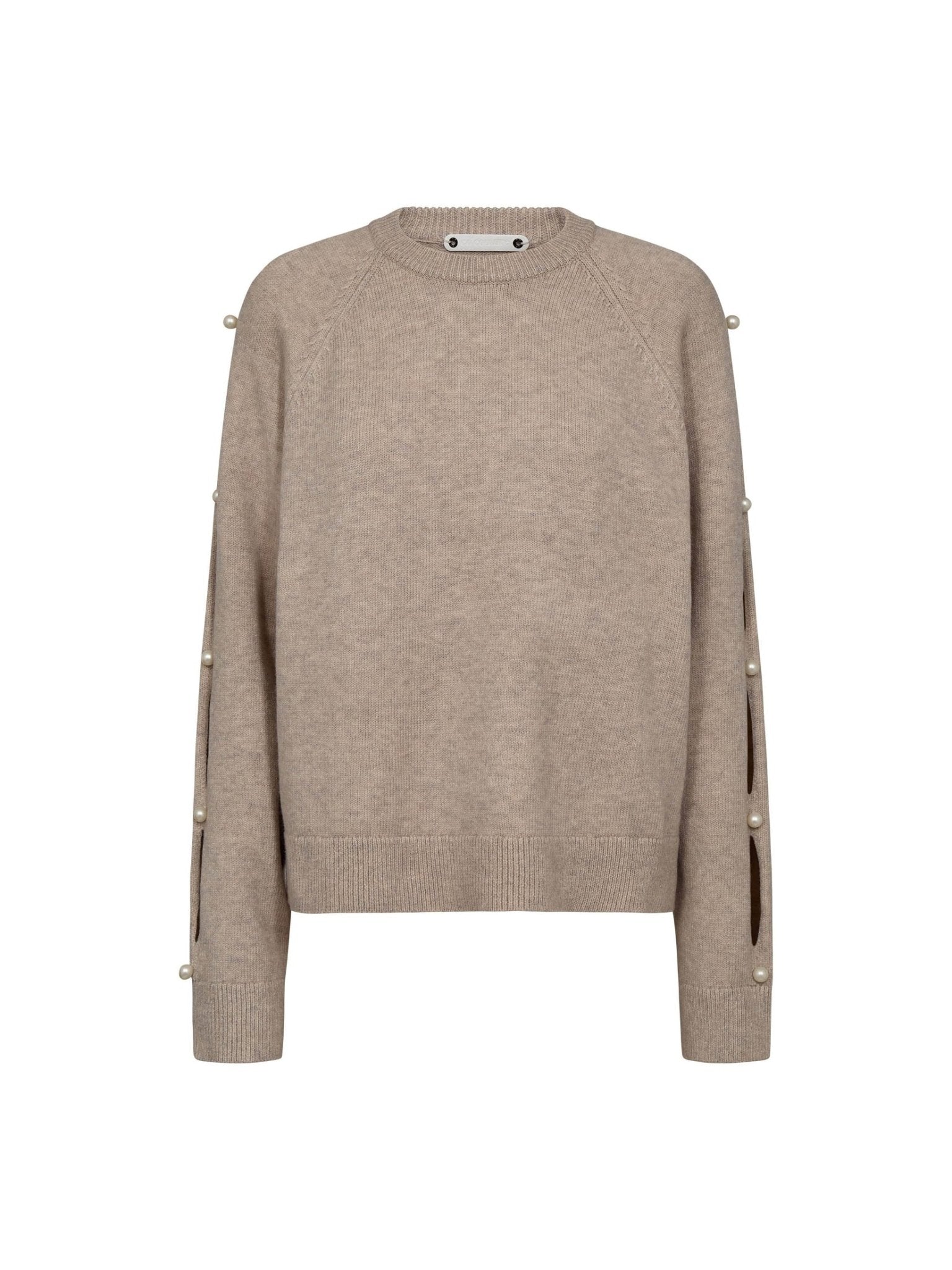 RowanCC Pearl Sleeve Knit - Bone - Co'couture