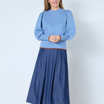 RowCC O - Puff Knit - Blue - Co'couture