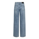 RuthieCC Asym Wide Jeans - Denim blue - Co'couture
