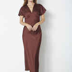 SafiraCC V - Dress - Dark Brown - Co'couture