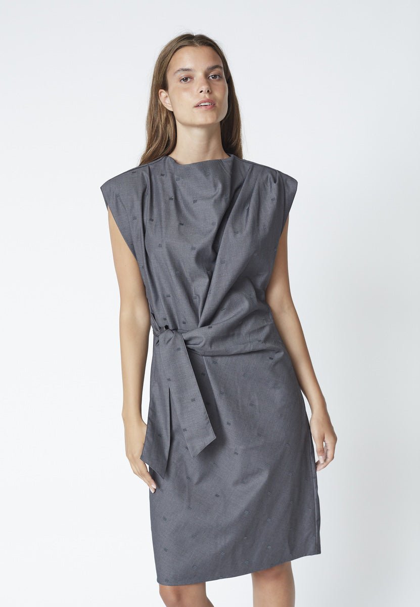 SagaCC Dress - Mid Grey - Co'couture