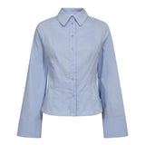 SannaCC Bell Sleeve Shirt - Pale Blue - Co'couture