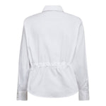 SannaCC Tie Waist Shirt - White - Co'couture