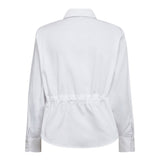 SannaCC Tie Waist Shirt - White - Co'couture