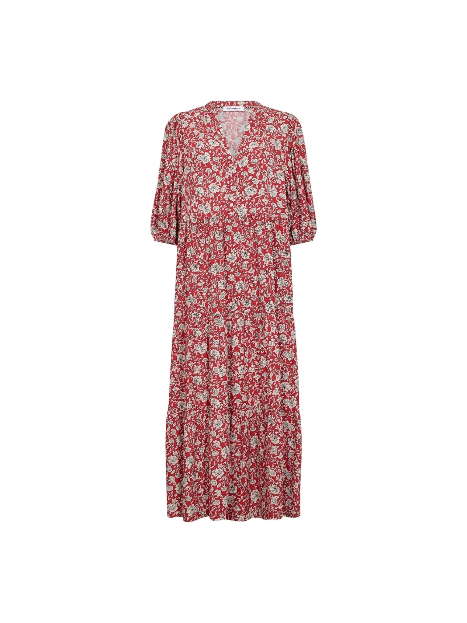 ScarletCC Floor Dress - Red - Co'couture