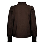 ShinaCC V - Blouse - Dark Brown - Co'couture