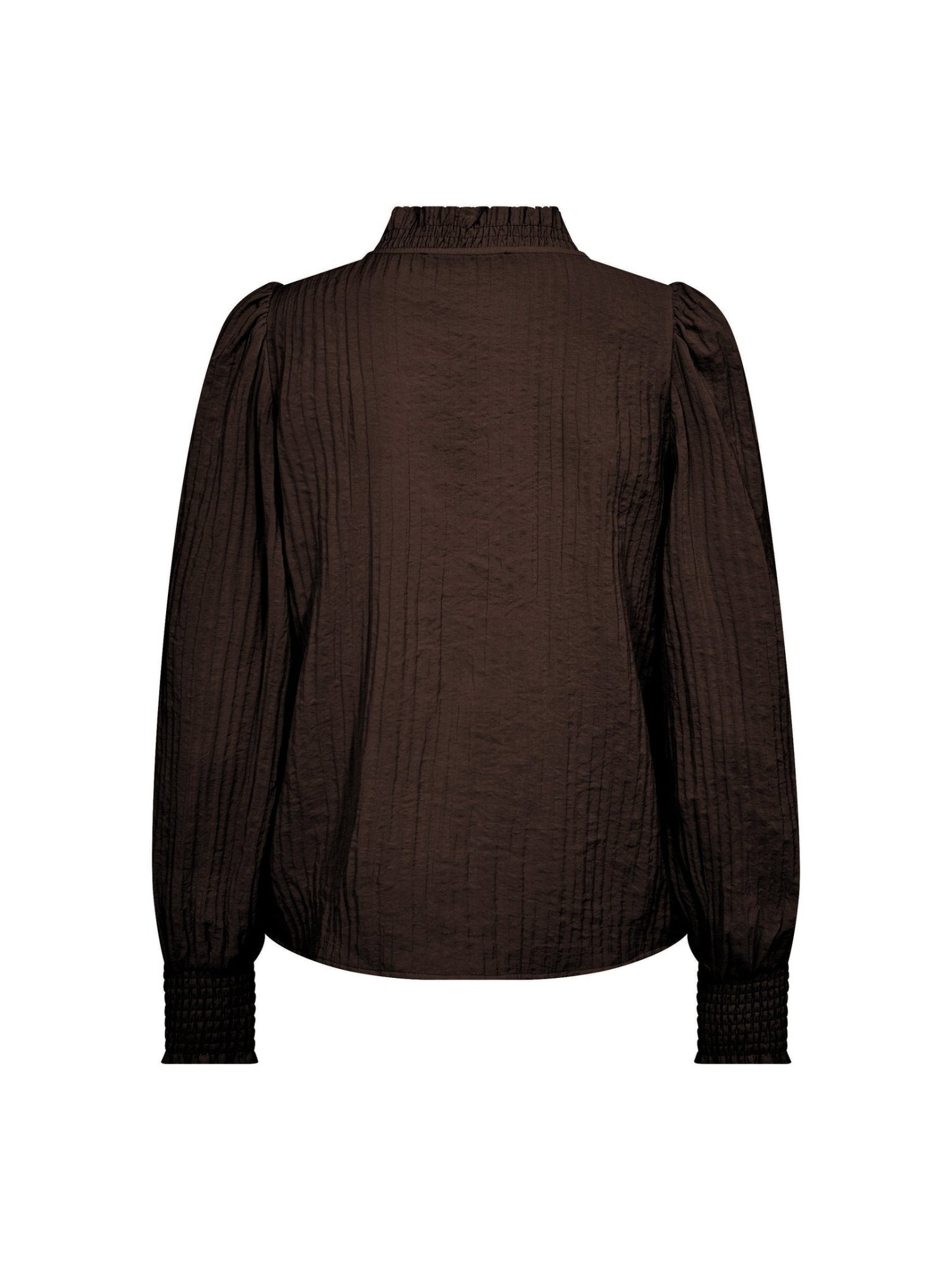 ShinaCC V - Blouse - Dark Brown - Co'couture