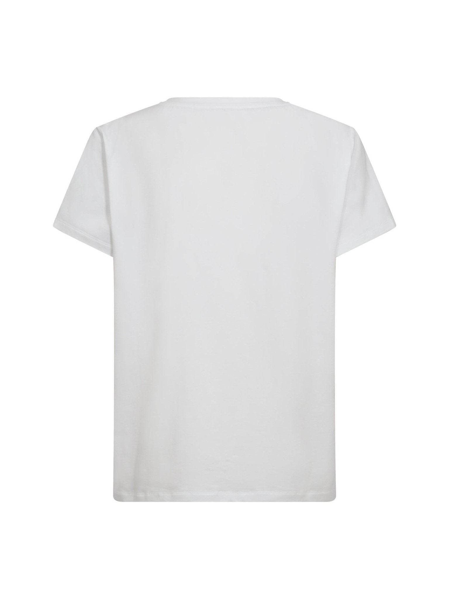 SiaraCC Outline Tee - CandyflossWhite - Co'couture