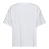 SiaraCC Pearl Necklace Box Tee - White - Co'couture