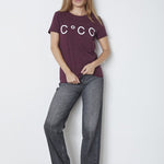 SignatureCC New Tee - Winered - Co'couture