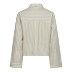 SimoCC Stripe Button Shirt - PaleYellow - Co'couture