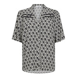 SofiaCC SS Shirt - OffWhite - Black - Co'couture