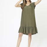 SunriseCC Crop Dress - Dark Army - Co'couture