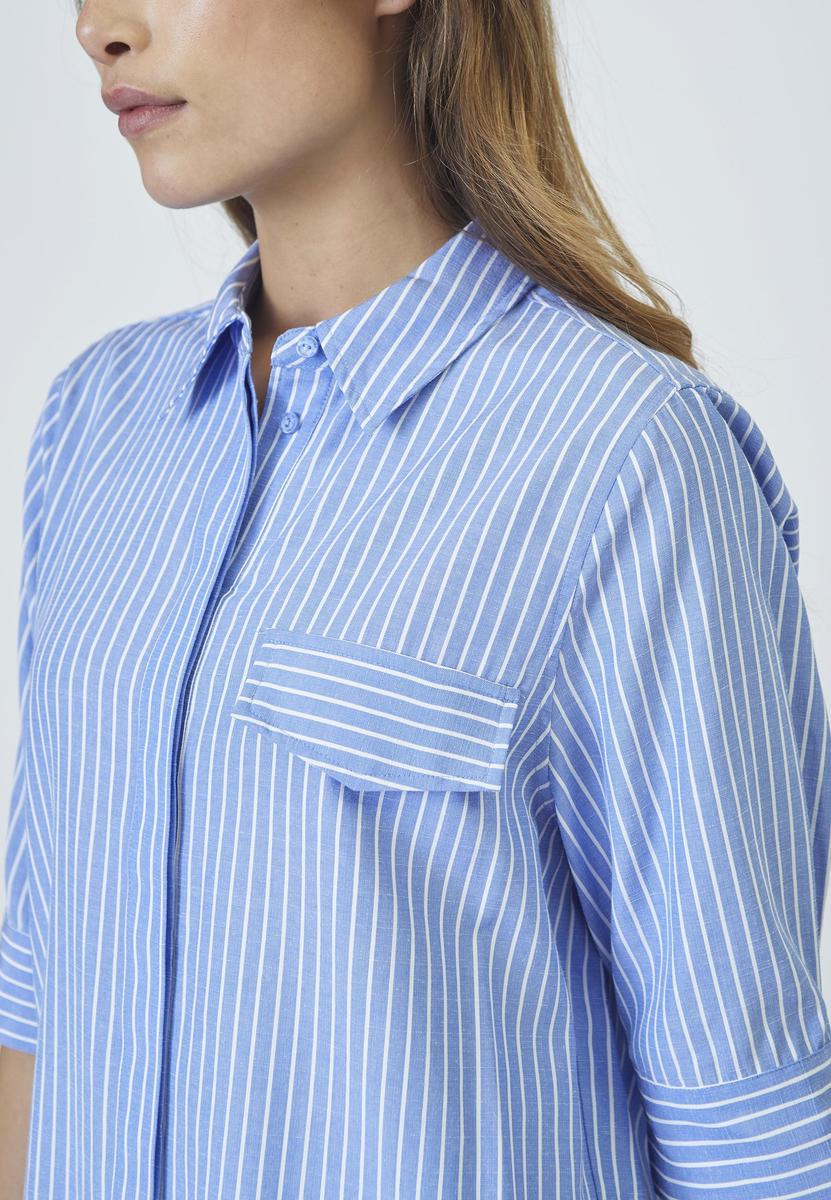 TeaCC Stripe SS Shirt - Blue - Co'couture