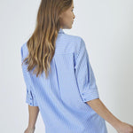 TeaCC Stripe SS Shirt - Blue - Co'couture
