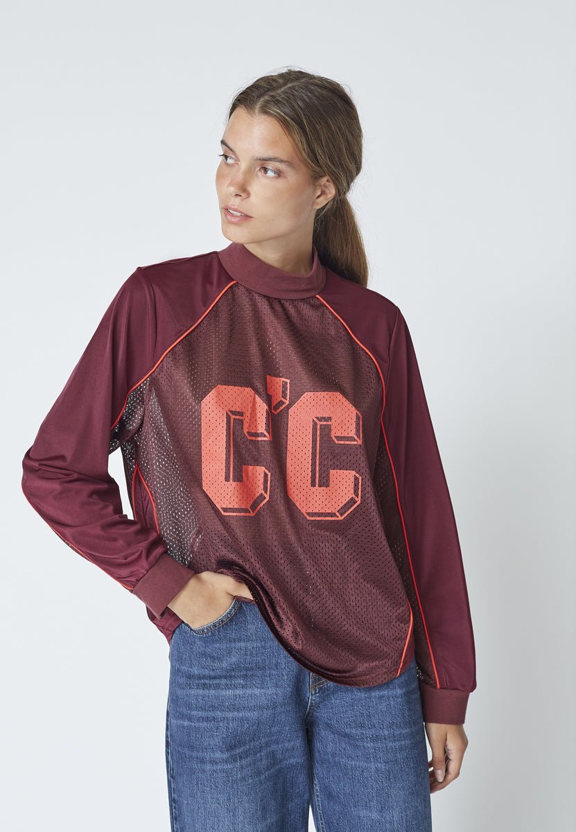 TreyCC C'C Blouse - Winered - Co'couture