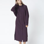 TrinnyCC Stripe Batwing Dress - Plum - Co'couture